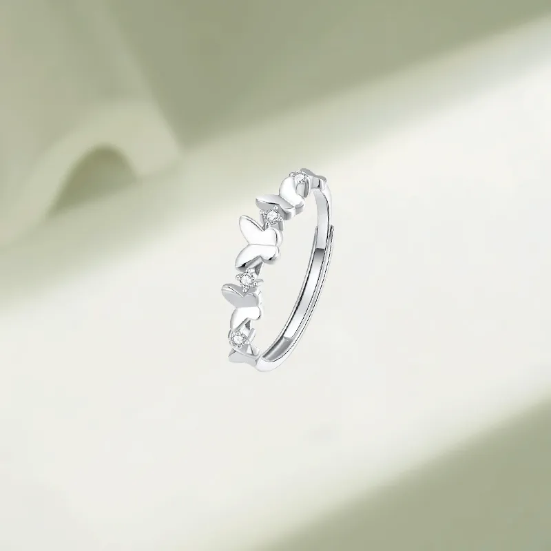 KIVA Sterling Silver Rings Women's-3