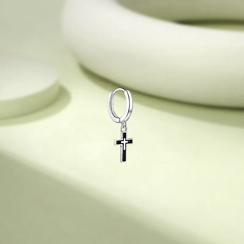 KIVA 925 Sterling Silver Earrings Unisex-1