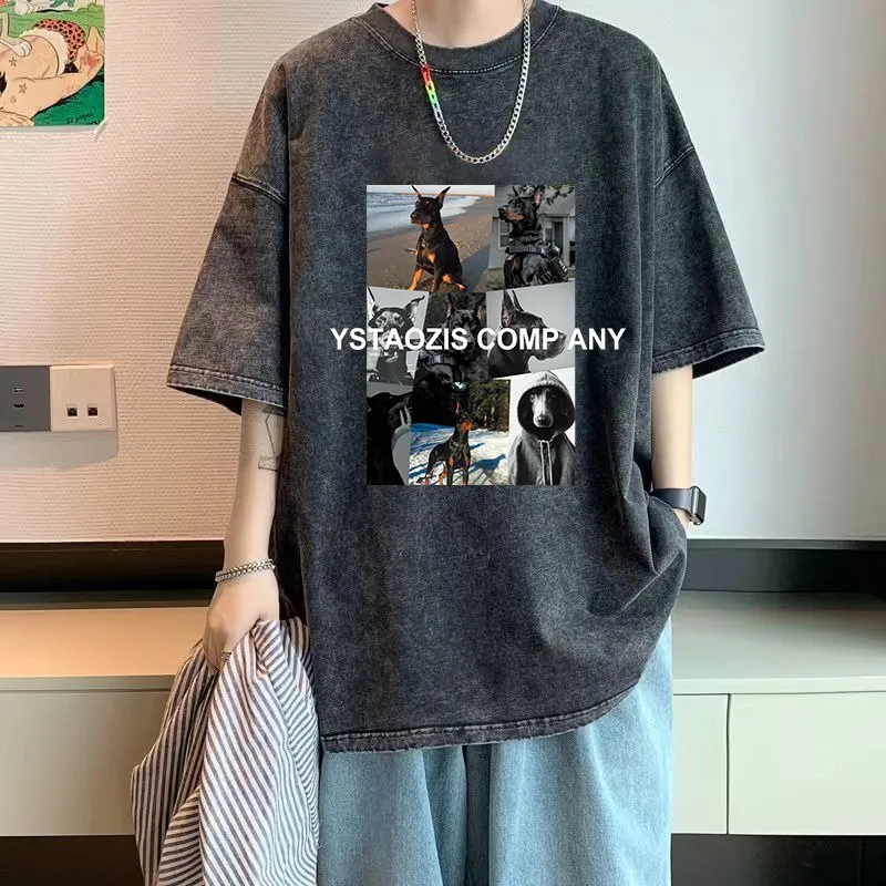 TONYBEAR T Shirts Men Black-1