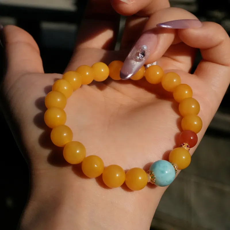 MEIJIHAO Beeswax Bracelets Unisex-2