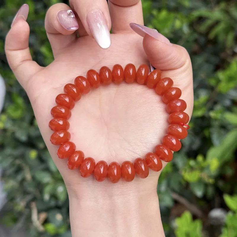 MEIJIHAO South Red Agate Bracelets Unisex-3