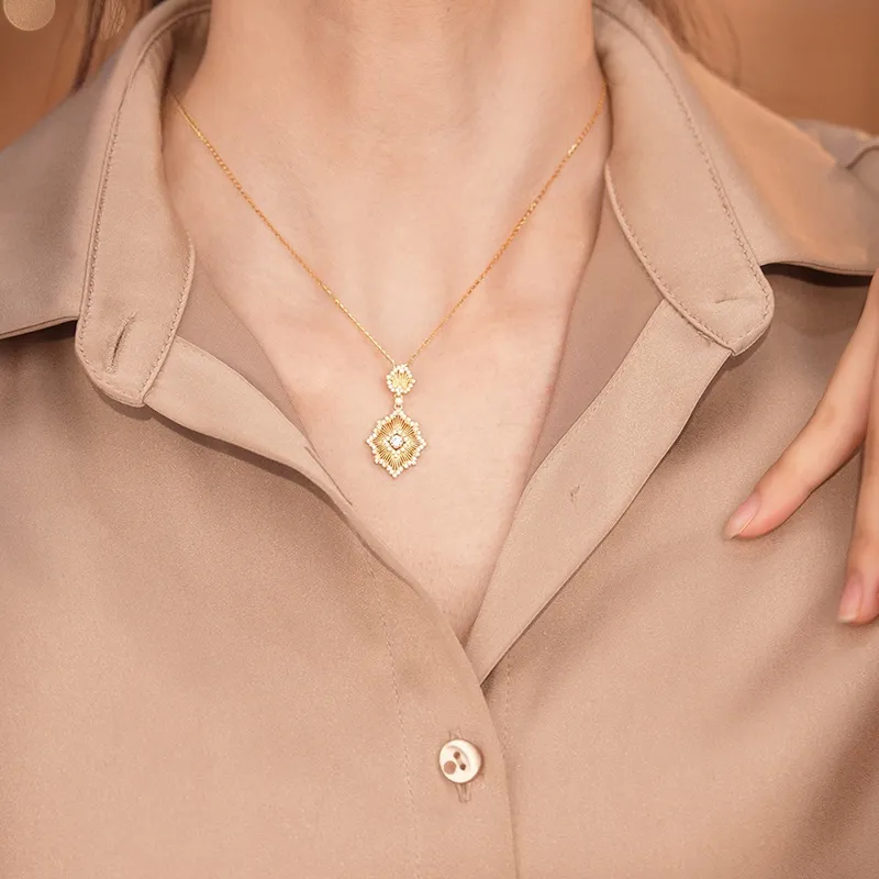 I Do S925 Silver Necklaces Women's-2