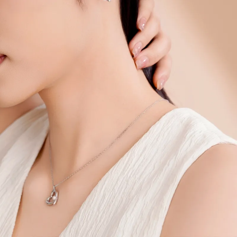 I Do S925 Silver Necklaces Women's-2