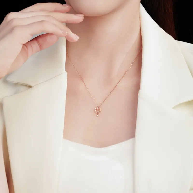 I Do 925 Sterling Silver Necklace New Year Christmas Anniversary Birthday Gift Women's-48