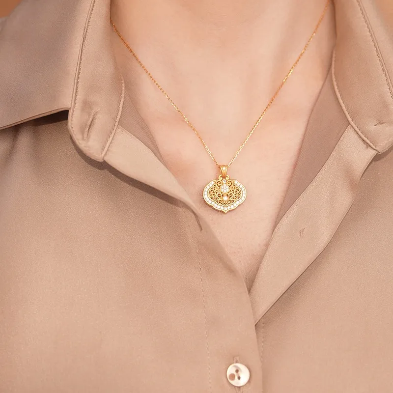 I Do S925 Silver Necklaces Women's-2