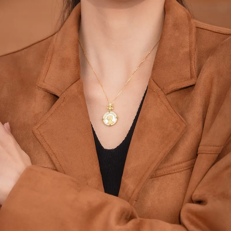 I Do S925 Silver Necklaces Women's-4