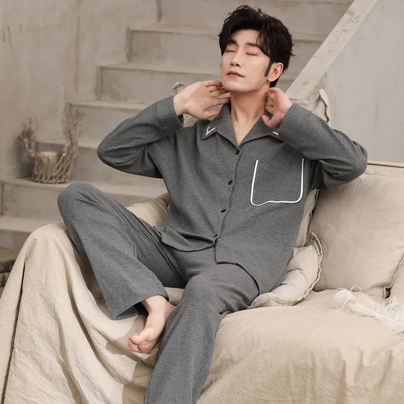 FENTENGCARE Pajama Set Men's Image Color-3