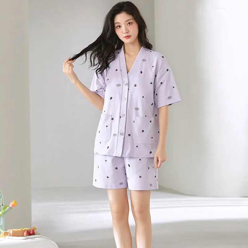 FENTENGCARE Pajama Set Women's Image Color-5