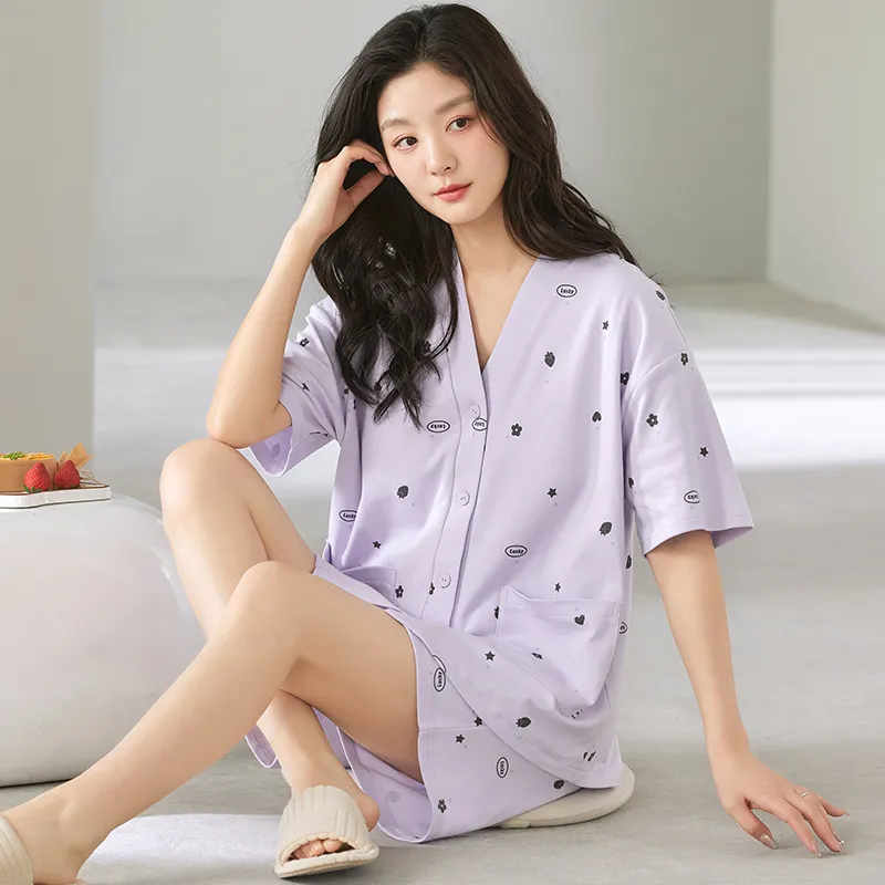FENTENGCARE Pajama Set Women's Image Color-4
