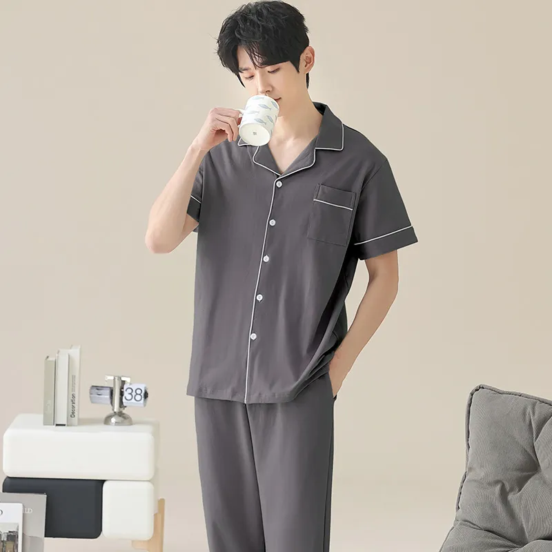 FENTENGCARE Pajama Set Men's Image Color-1