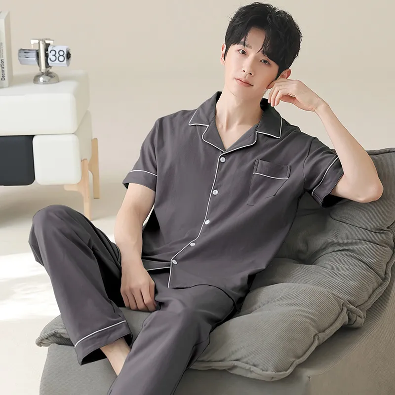 FENTENGCARE Pajama Set Men's Image Color-2