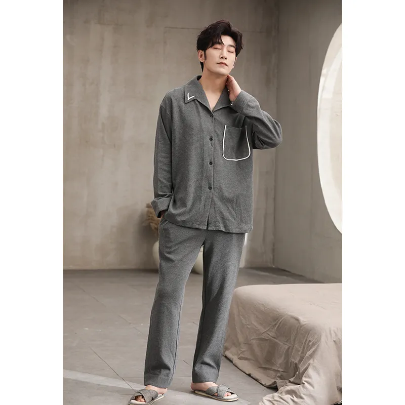 FENTENGCARE Pajama Set Men's Image Color-1