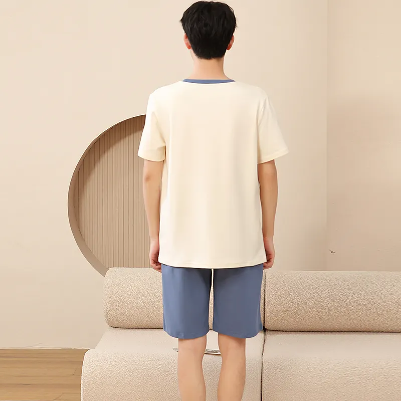 FENTENGCARE Pajama Set Men's Image Color-5