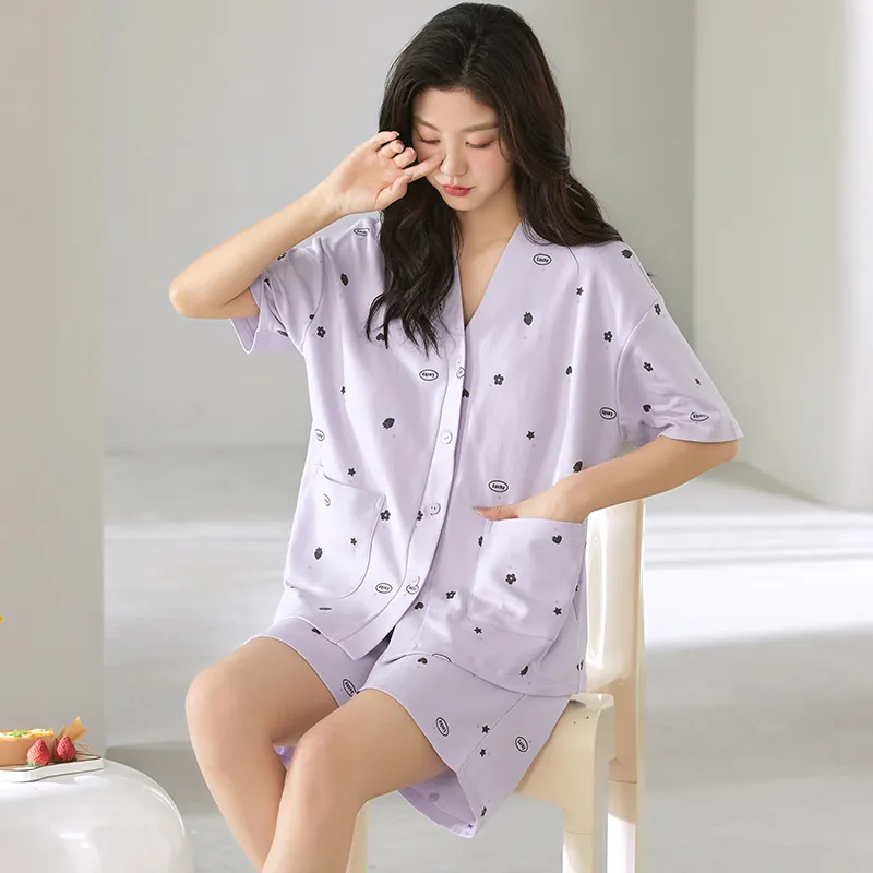 FENTENGCARE Pajama Set Women's Image Color-2