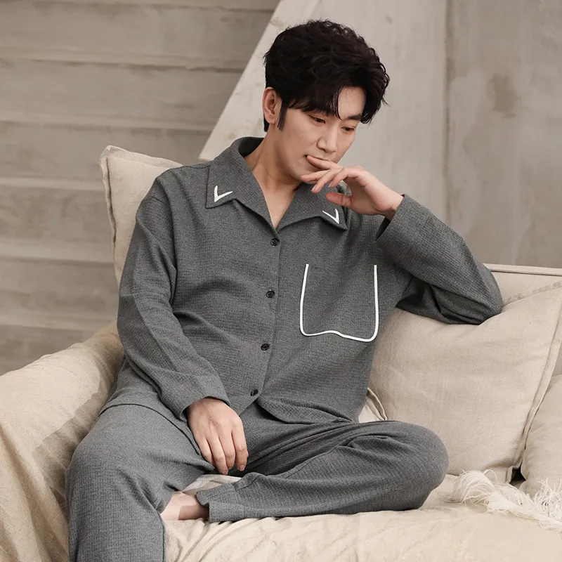FENTENGCARE Pajama Set Men's Image Color-4