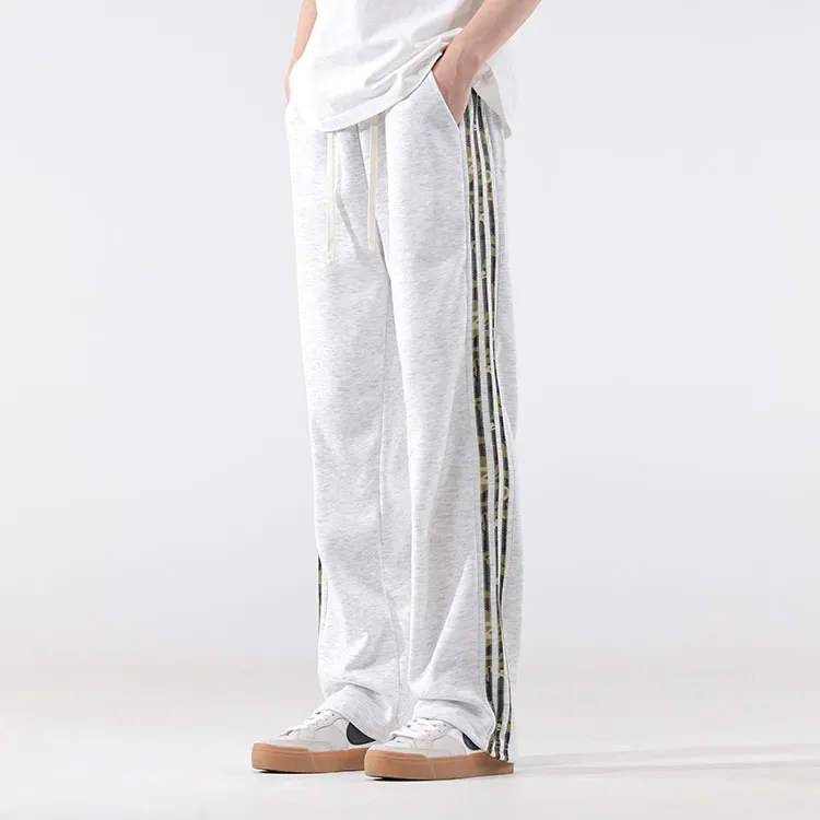 JION Casual Pants Unisex Gray-3