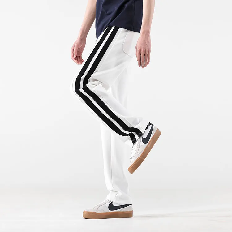JION Casual Pants Unisex White-5