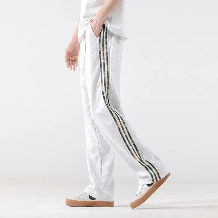 JION Casual Pants Unisex Gray-4