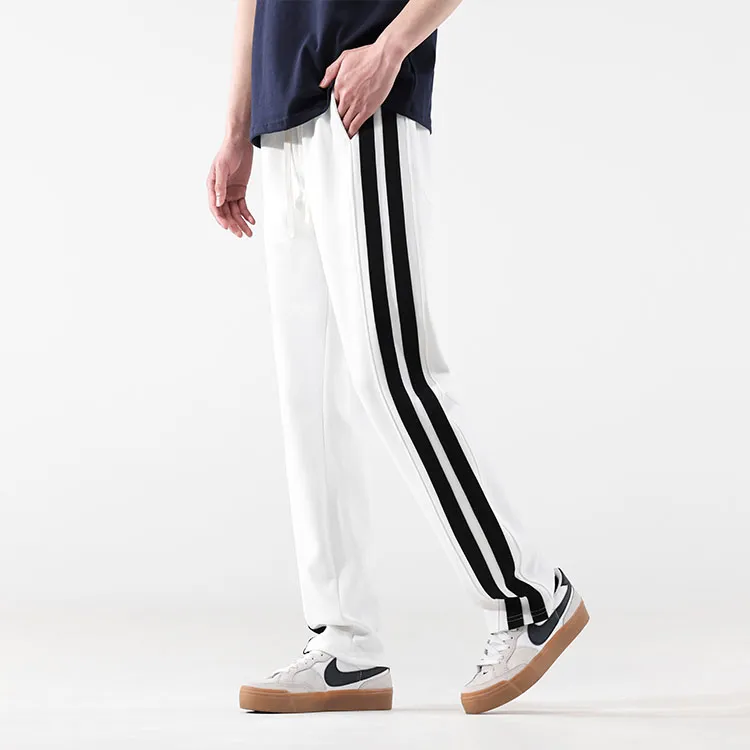 JION Casual Pants Unisex White-4