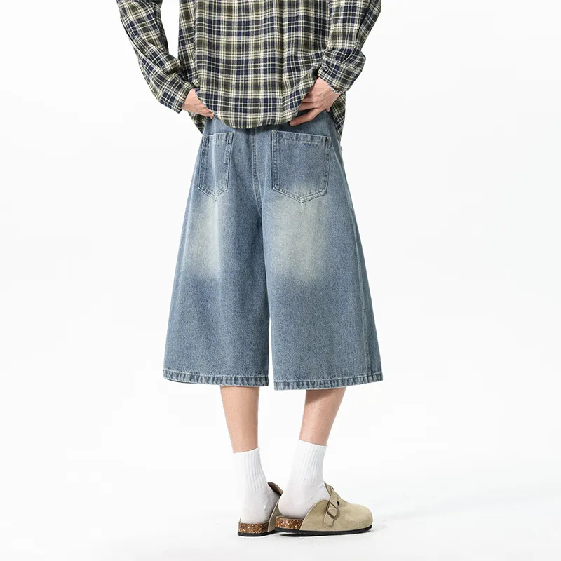 ALI THE FOX Denim Shorts Unisex-9