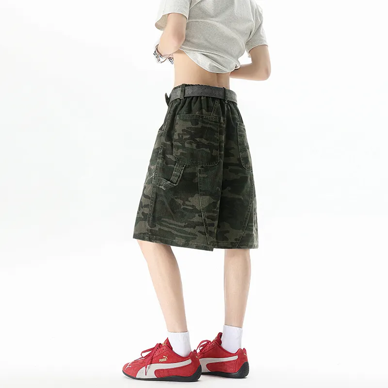 ALI THE FOX Denim Shorts Unisex-4