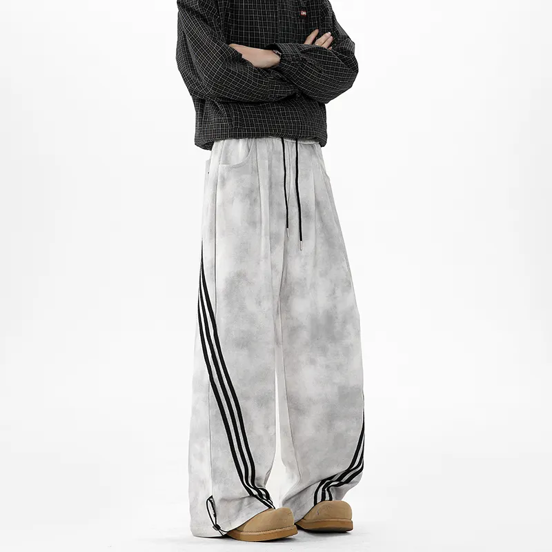 ALI THE FOX Cargo Pants Unisex Gray-4