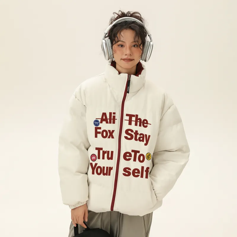 ALI THE FOX Puffer Jacket Unisex-3