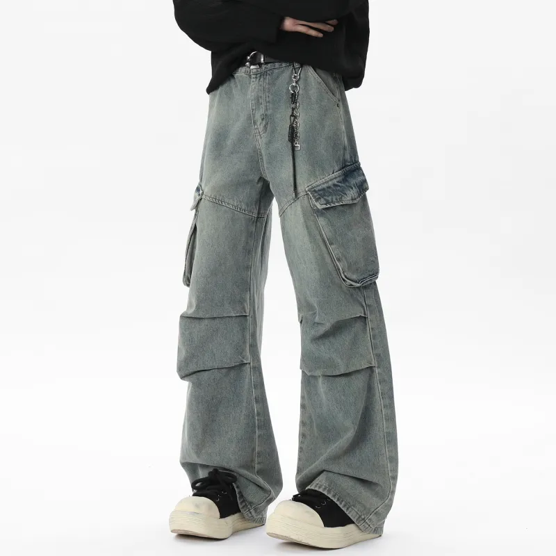 ALI THE FOX Jeans Unisex Yellow Mud-7
