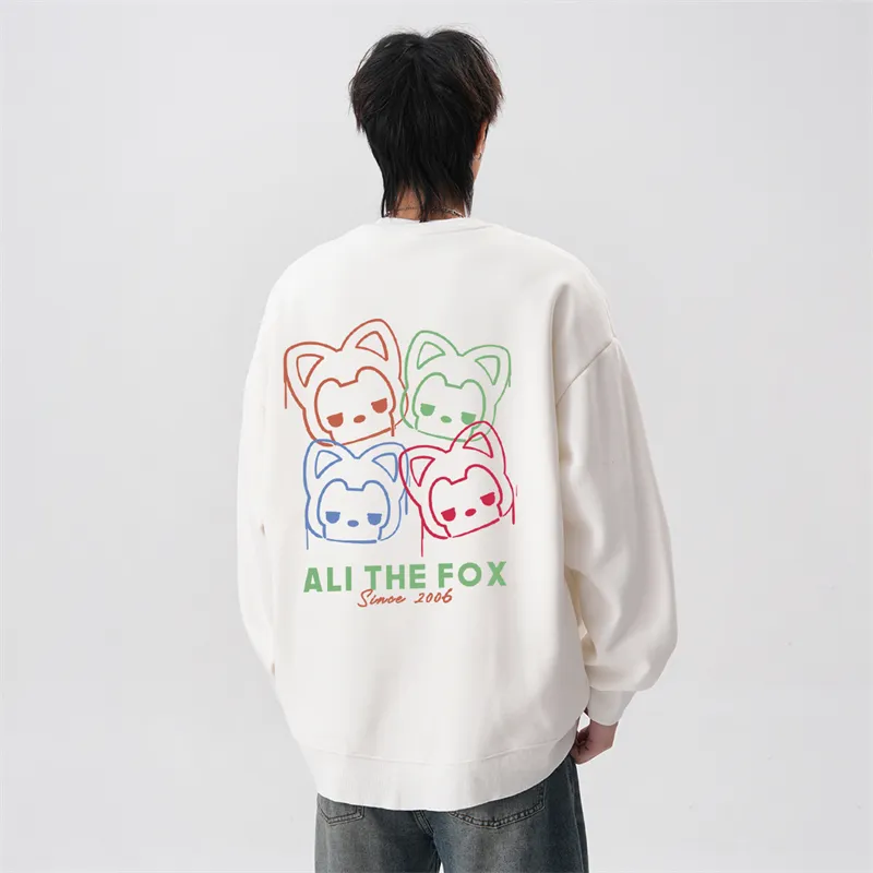 ALI THE FOX Sweatshirts Unisex-2
