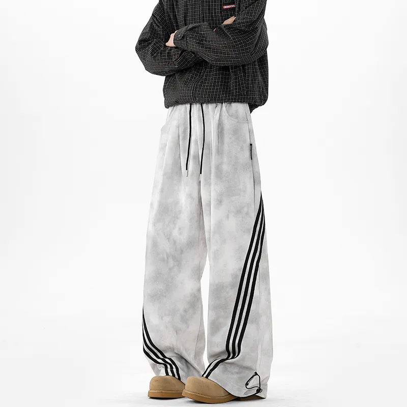 ALI THE FOX Cargo Pants Unisex Gray-2
