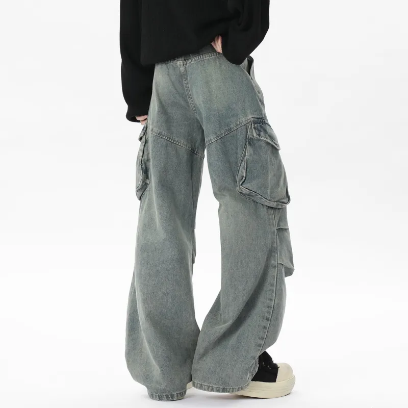 ALI THE FOX Jeans Unisex Yellow Mud-8