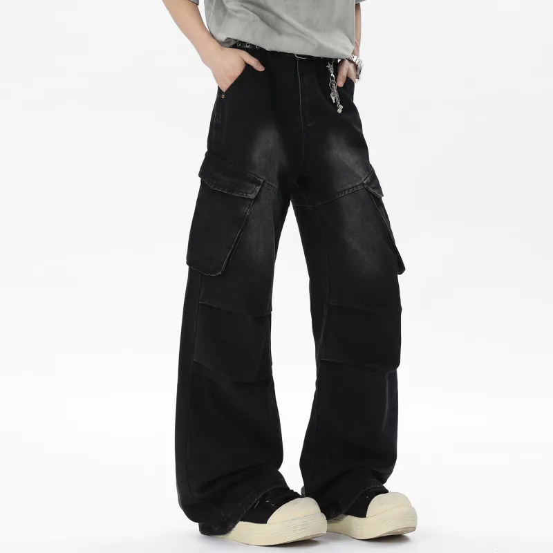 ALI THE FOX Jeans Unisex Yellow Mud-4