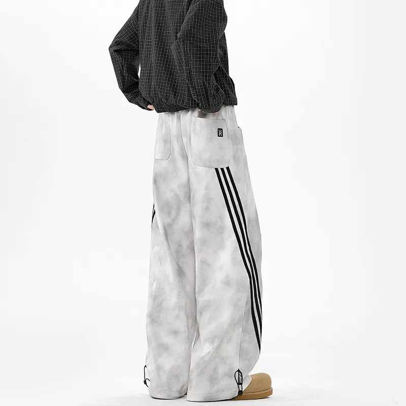 ALI THE FOX Cargo Pants Unisex Gray-5