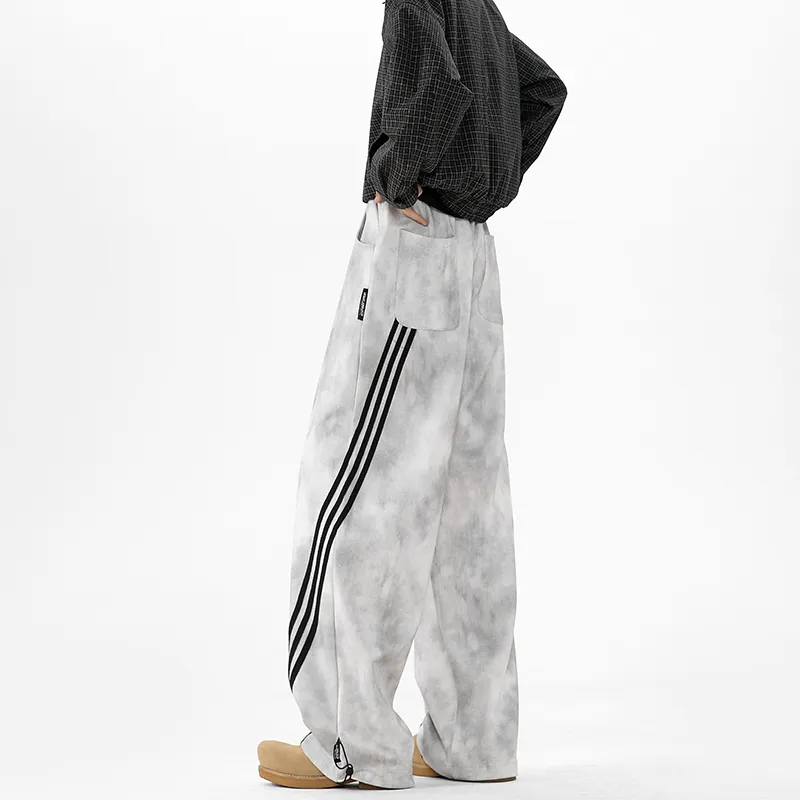 ALI THE FOX Cargo Pants Unisex Gray-6