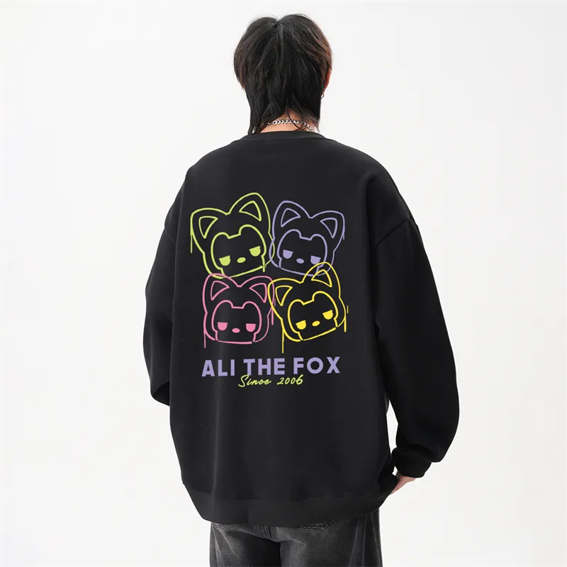 ALI THE FOX Sweatshirts Unisex-9