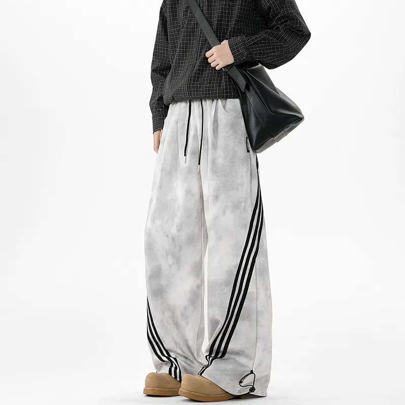 ALI THE FOX Cargo Pants Unisex Gray-7