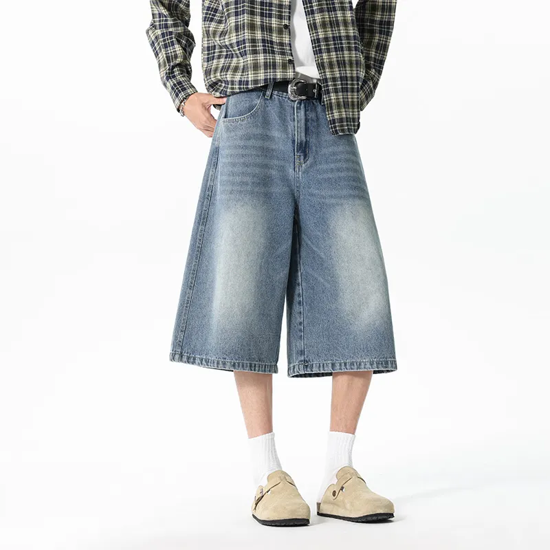 ALI THE FOX Denim Shorts Unisex-8