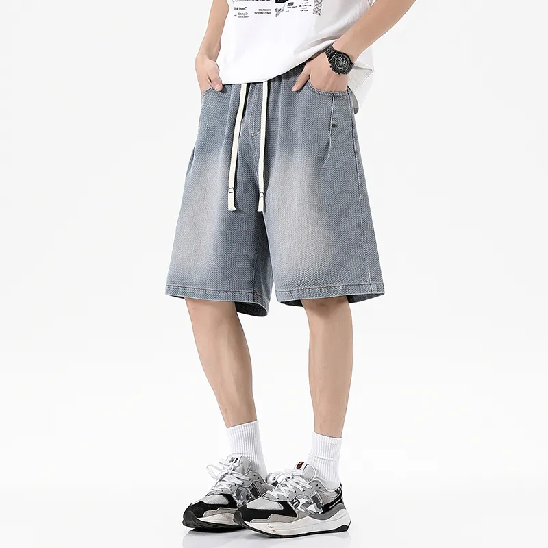 ALI THE FOX Denim Shorts Unisex-10