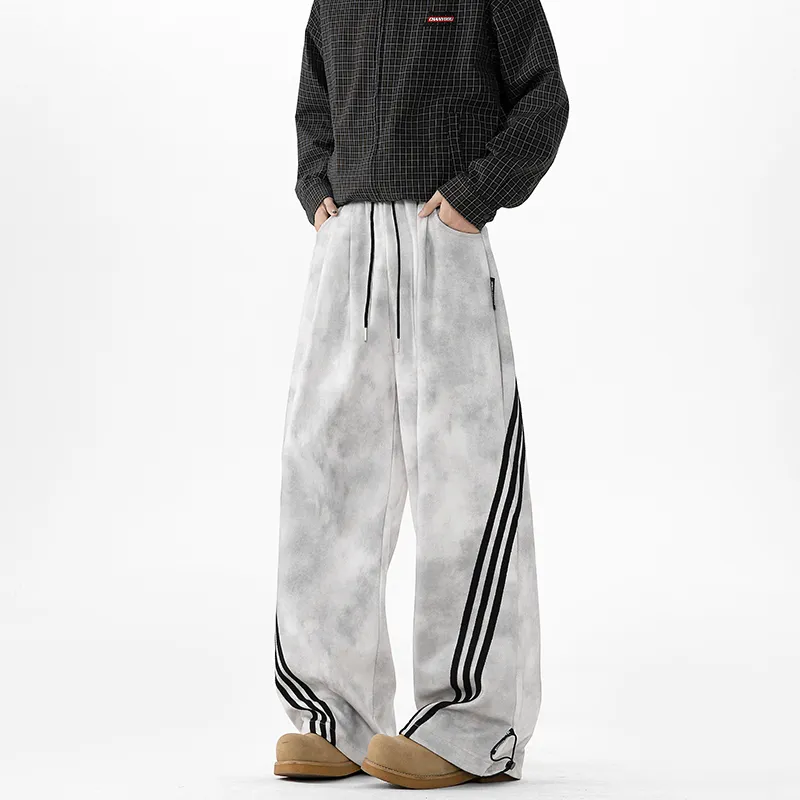 ALI THE FOX Cargo Pants Unisex Gray-3