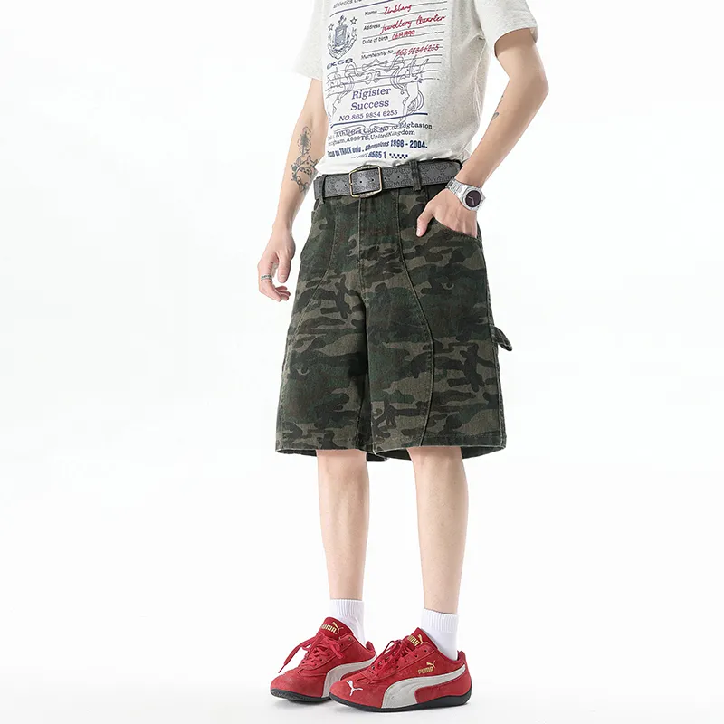 ALI THE FOX Denim Shorts Unisex-2