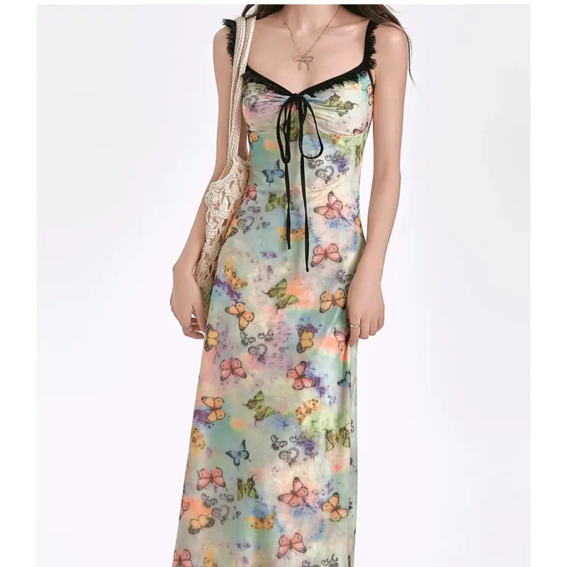 ABBY GODDESS Slip Dress Women's-5