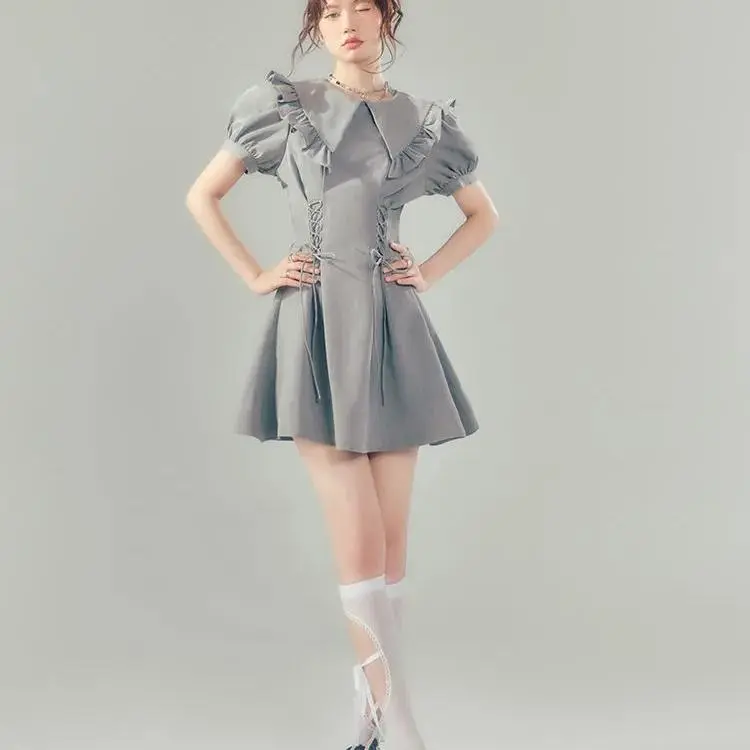 ABBY GODDESS Short Sleeved Dress Women's-2