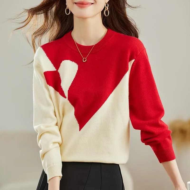 ABBY GODDESS Knitwear Women's Red-3