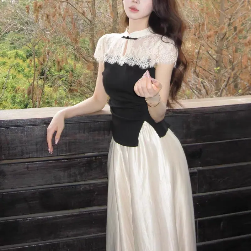 ABBY GODDESS Two Piece Skirt Sets Women's-5