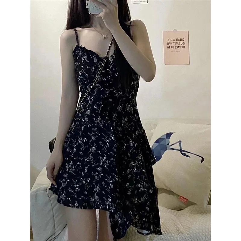 ABBY GODDESS Slip Dress Women's Image Color-4