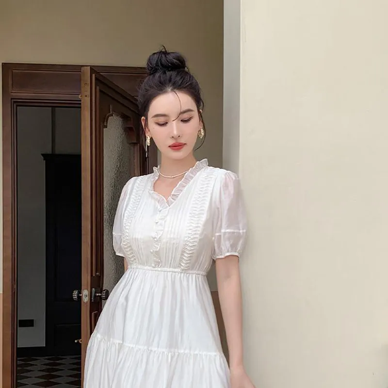ABBY GODDESS Short Sleeved Dress Women's-4