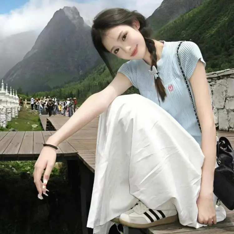 ABBY GODDESS Two Piece Skirt Sets Women's-5