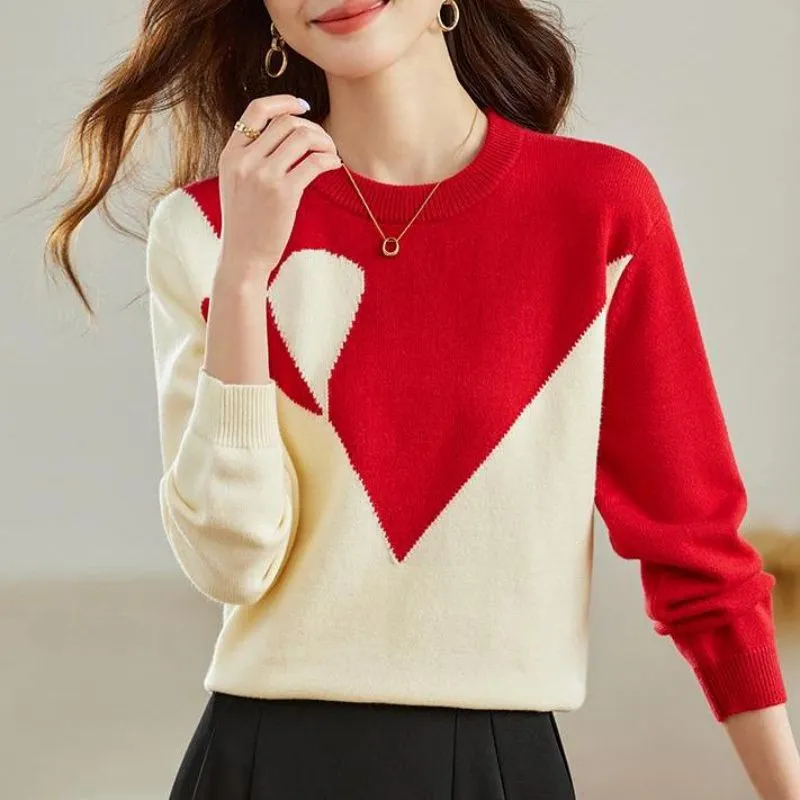 ABBY GODDESS Knitwear Women's Red-2