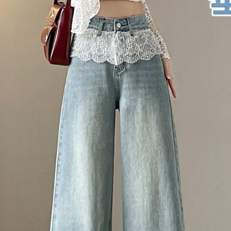 ABBY GODDESS Casual Pants Women's Light Blue-2