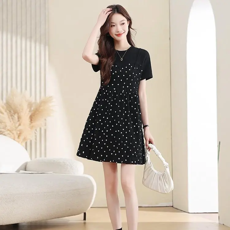 ABBY GODDESS Short Sleeved Dress Women's Ecru-3